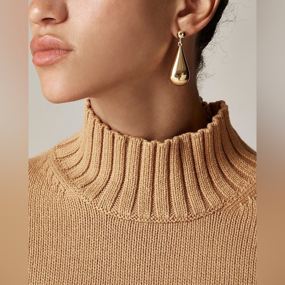 J. Crew Cotton Turtleneck Sweater - Picture 2 of 9